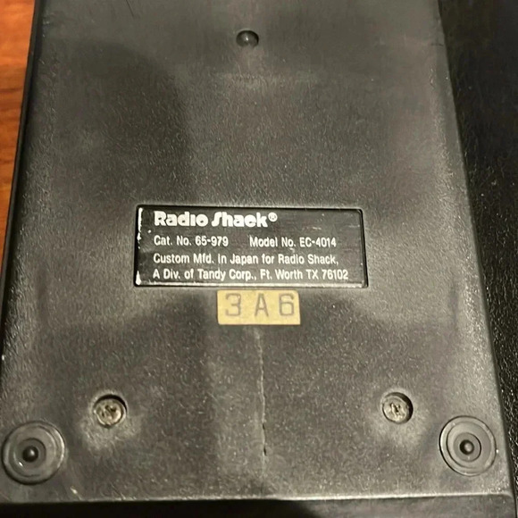 Radio Shack Calculator  EC-4014 Scientific Calculator Solar Powered with Case - Picture 4 of 6